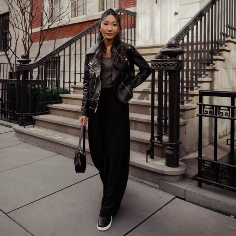Elizabeth and James biker jacket